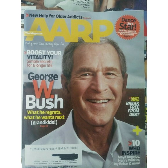 Lot Of 10 AARP Magazines 2008 - 2017 Morgan Freeman Bush Jack Nicholson + More - Picture 8 of 11